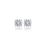 4 Ct Round Cut Diamond Solitaire Earrings for women by Fortune Jewellery