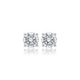 6 Ct Round Cut Diamond Solitaire Earrings for women by Fortune Jewellery