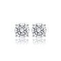 10 Ct Round Cut Diamond Solitaire Earrings for women by Fortune Jewellery