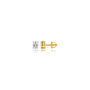 Sophisticated 1 Ct Oval Cut Lab Grown Diamond Solitaire Earrings by Fortune Jewellery