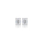 1 Ct Emerald Cut Diamond Solitaire Earrings for women by Fortune Jewellery