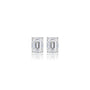 1.5 Ct Emerald Cut Diamond Solitaire Earrings for women by Fortune Jewellery