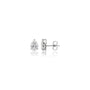Sophisticated 2 Ct Pear Cut Lab Grown Diamond Solitaire Stud Earrings for women