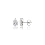 Premium 6 Ct Pear Cut Lab Grown Diamond Solitaire Stud Earrings for elegant looks