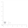 Bridal 1.5 Ct Heart Cut Diamond Solitaire Stud Earrings
