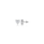 1.5 Ct Heart Cut Diamond Solitaire Stud Earrings by Fortune