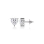 10 Ct Heart Cut Diamond Solitaire Stud Earrings by Fortune