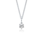 Decent 0.50 ct classic solitaire diamond pendant
