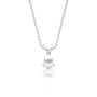 Fortune june birthstone classic mother of pearl drop pendant
