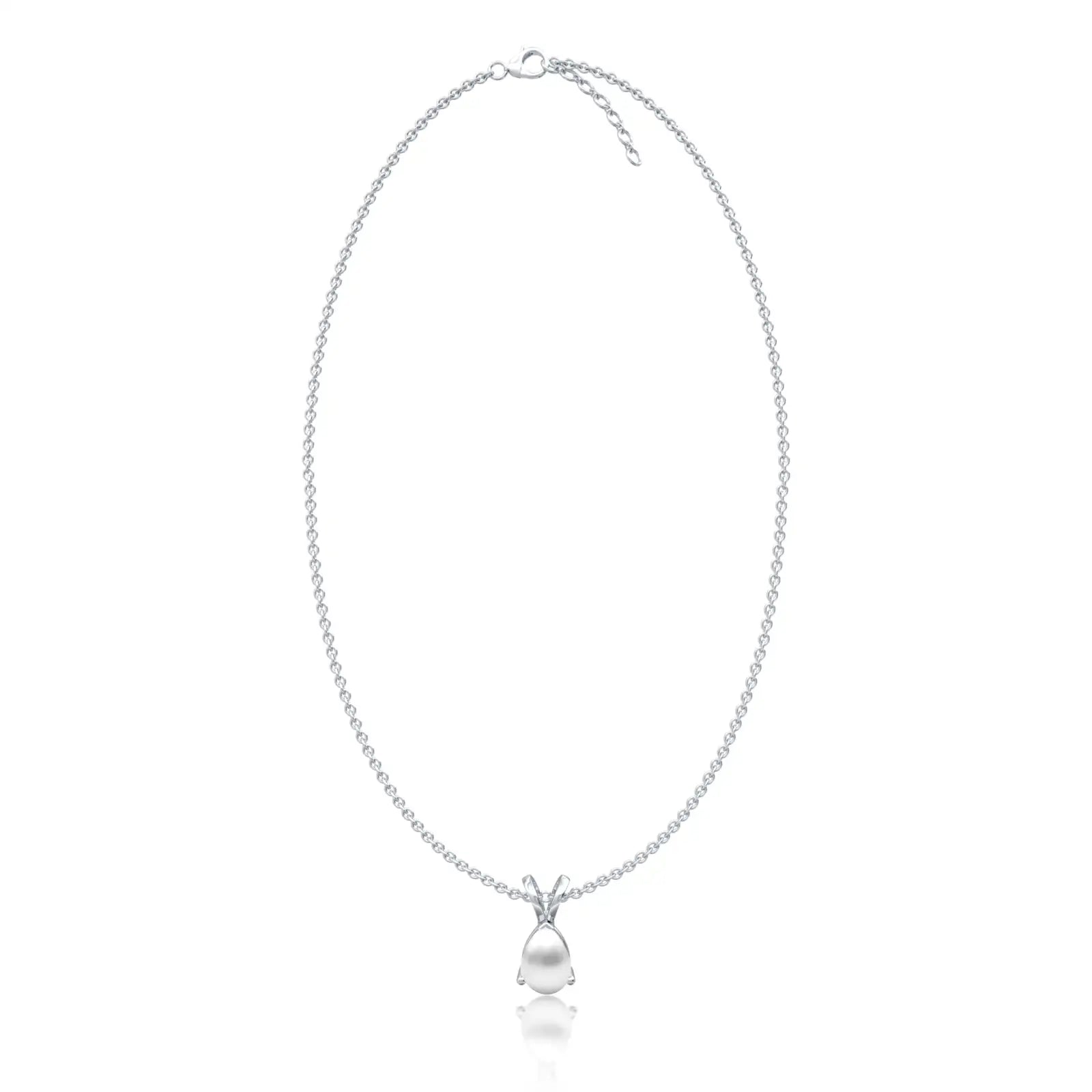 Unique june birthstone classic mother of pearl drop pendant