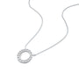 Trending o alphabet diamond necklace