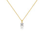 0.5 Carat Cushion-Cut Diamond Solitaire Pendant by Fortune Jewellery 