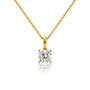 3 Carat Cushion-Cut Diamond Solitaire Pendant by Fortune Jewellery 
