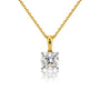 5 Carat Cushion-Cut Diamond Solitaire Pendant by Fortune Jewellery 
