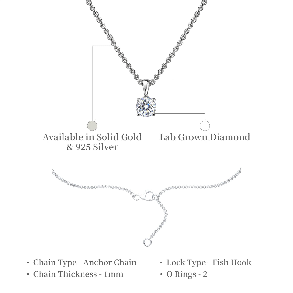 Trendy 0-5-ct-round-solitaire-pendant