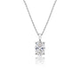 3 Ct Oval Solitaire Pendant by Fortune Jewellery 