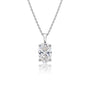 5 Ct Oval Solitaire Pendant by Fortune Jewellery 