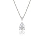 3 Ct Pear Solitaire Pendant by Fortune Jewellery 
