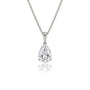 4 Ct Pear Solitaire Pendant by Fortune Jewellery 