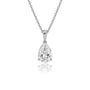 5 Ct Pear Solitaire Pendant by Fortune Jewellery 