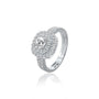 Celestial halo diamond ring for Women