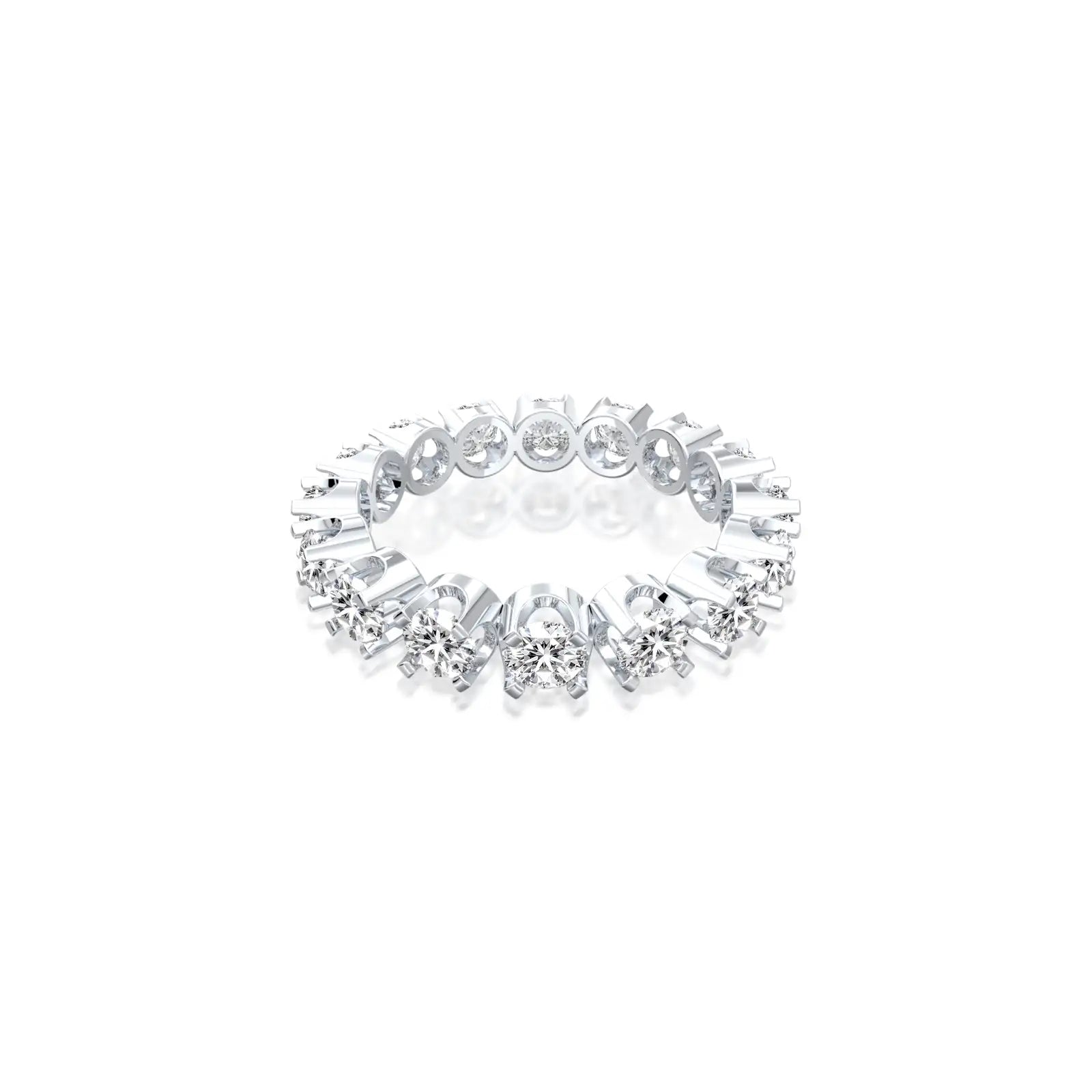 Harmony Crown Diamond Band Ring for girls wear