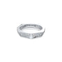 Vertex edge diamond ring for women 