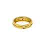 Trending celestial motif gold band for women