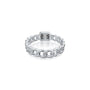 Trending emerald cut diamond chain ring for women
