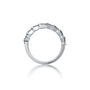  Zigzag princess diamond band valentine gift for women
