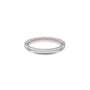 White gold unique november birthstone half eternity citrine ring