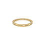 April birthstone half eternity white topaz ring valentine gift for women