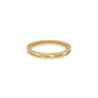 Fortune november birthstone half eternity citrine ring
