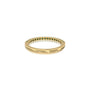 Yellow gold gold may birthstone half eternity green agate ring