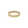 Trendy january birthstone garnet rhythm ring with diamonds 