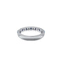September Birthstone London Blue Topaz Rhythm Ring With Diamonds