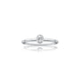 The Yuan (缘) Solitaire Bezel Ring, A timeless essential, perfect for effortless office wear.