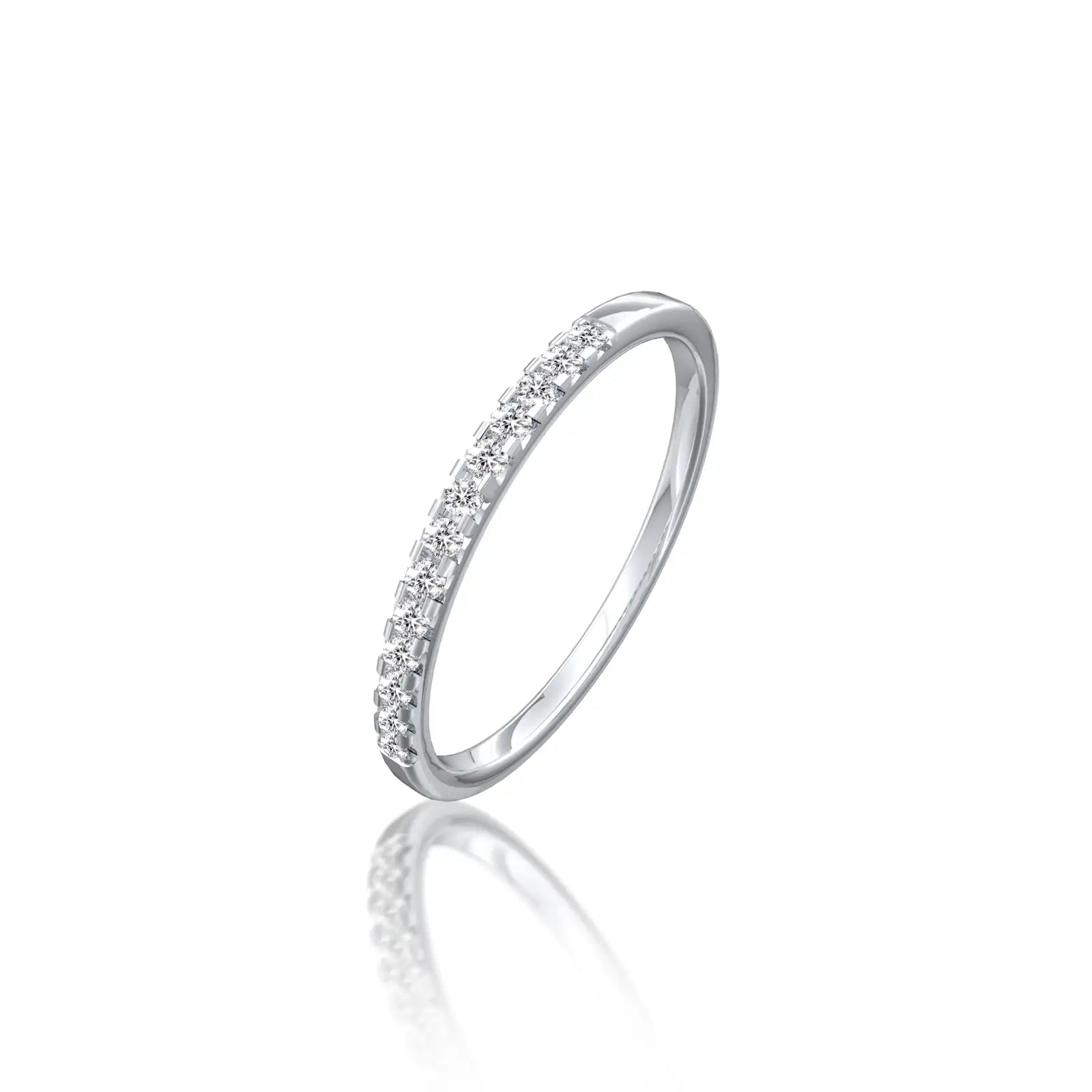 Fortune Jewelry's Xing 福 eternity band is fabulous, charming, and perfect for office wear.