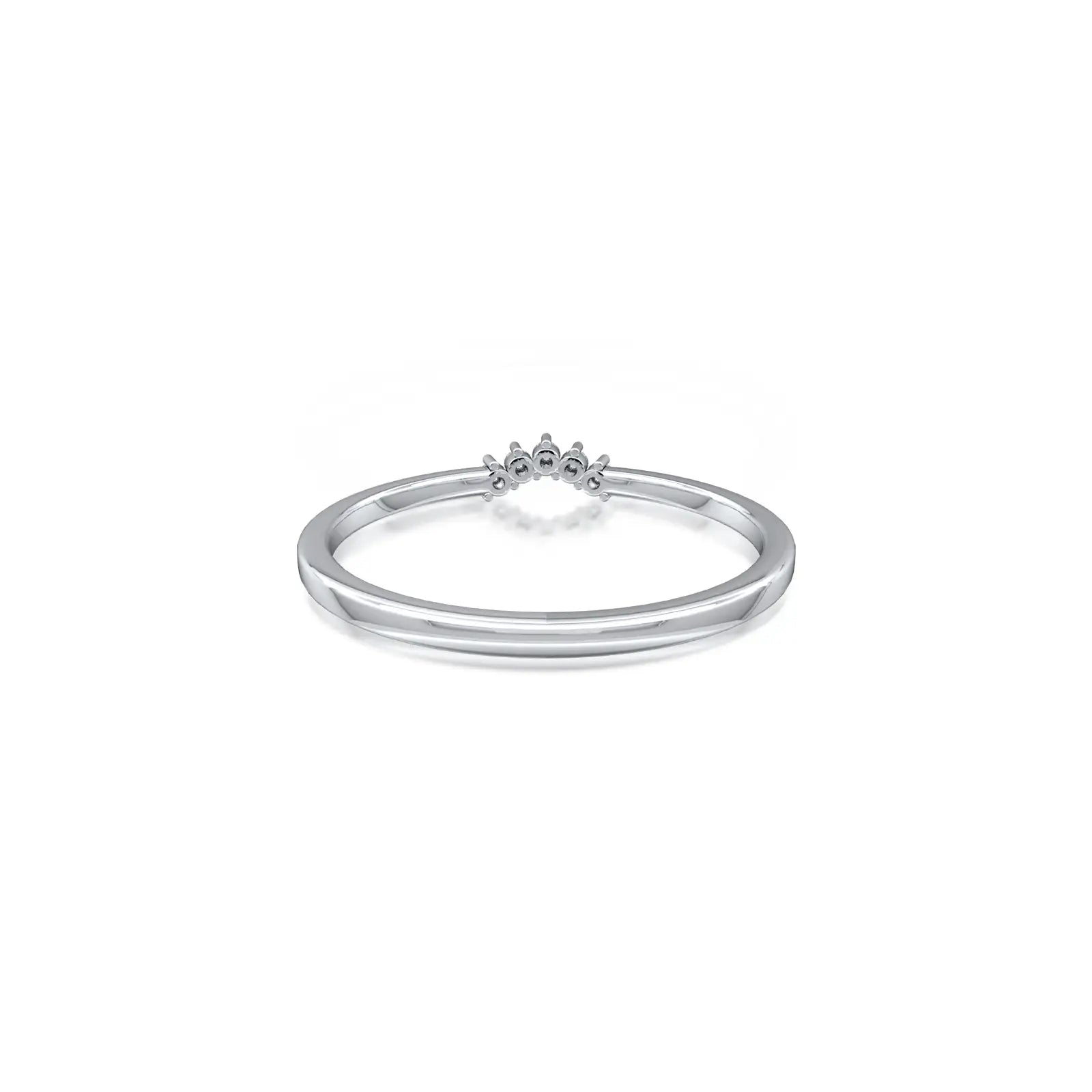 Ai 爱 tiara ring stylish, fabulous, and perfect for a proposal moment.