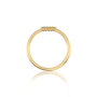 The tiara-shaped design of the Ai 爱 ring makes it a charming choice for daily wear.