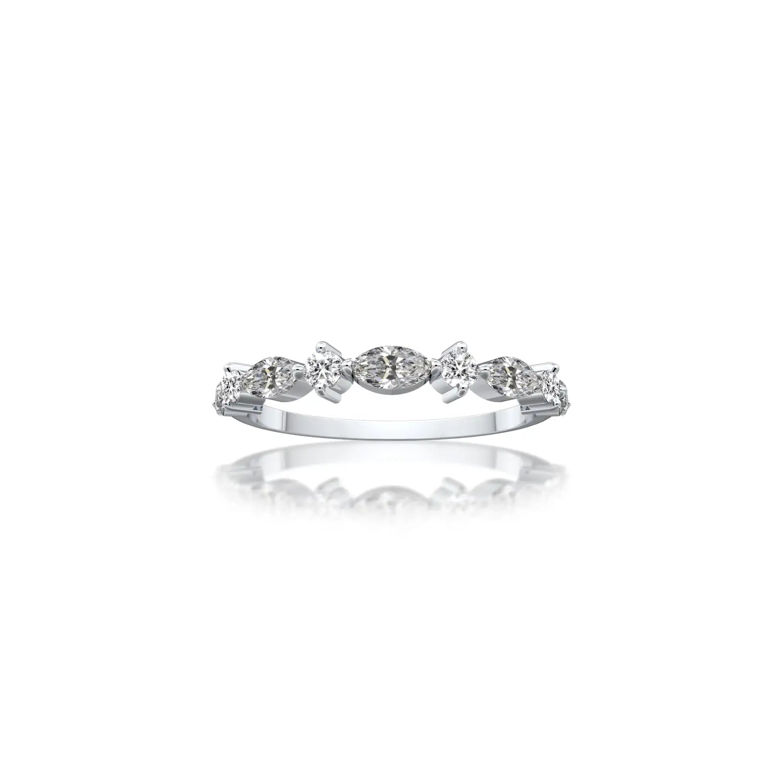 Chun 春 Marquise Diamond Ring a beautiful choice for elegant daily wear.