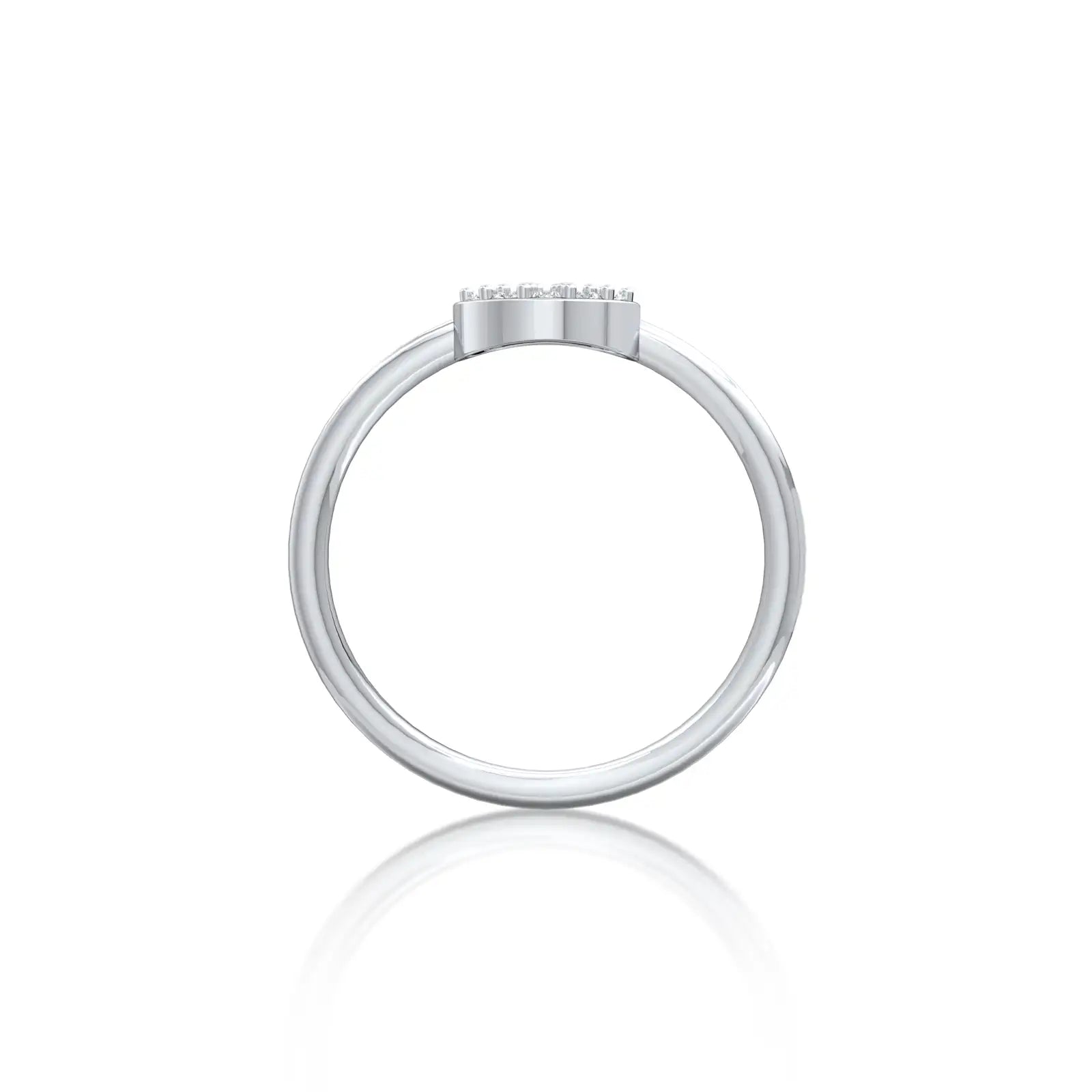 Fortune Jewelry's Ming 明 disc ring is fabulous, charming, and perfect for office wear.