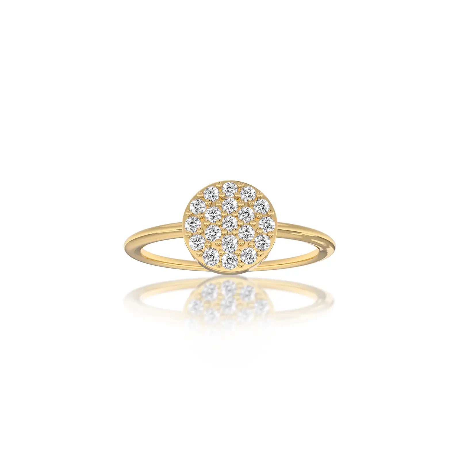 Fortune Jewelry's Ming 明 ring comes with a secure, structured setting, perfect for long, beautiful days.