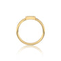 Ming 明 disc diamond ring  fabulous, loving, and perfect for proposal and engagement moments.