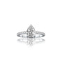 Xi 禧 Pear Diamond Ring a beautiful, charming choice for elegant daily wear.
