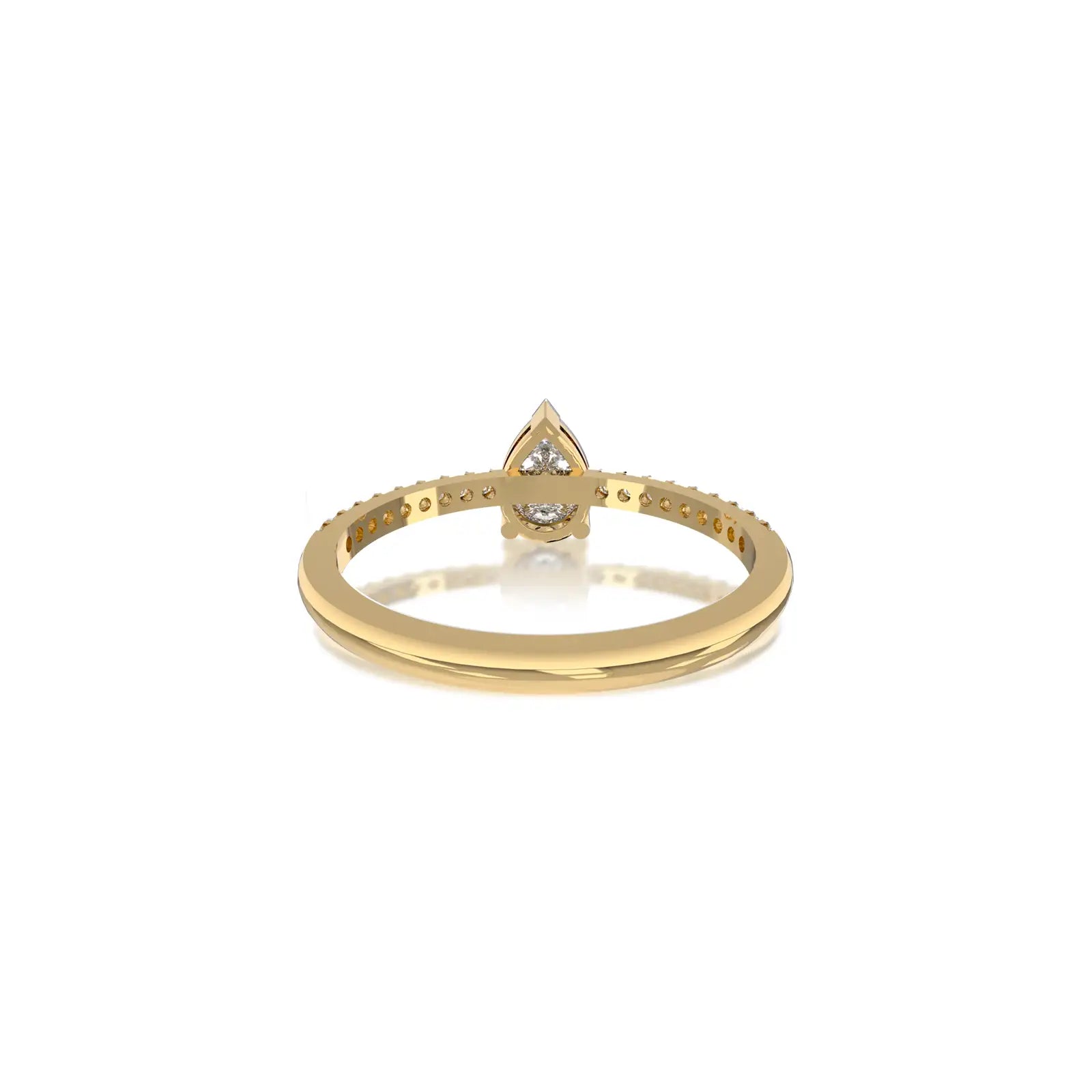 Pear Diamond Ring-luxury refined into a single radiant silhouette.