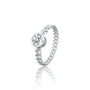 Fortune Jewelry's Rong 荣 chain ring is fabulous, stylish, and perfect for office wear.