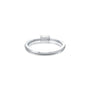 Fortune Jewelry's Jing 镜 baguette ring is fabulous, chic, and perfect for office wear.