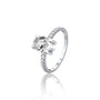 Xi 熙 Modern Oval Diamond Ring beautifully dazzling, an iconic, head-turning choice for daily wear.