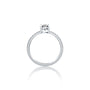 Fortune Jewelry's Xi 熙 diamond ring combines fabulous craftsmanship with a chic, queen-like design.
